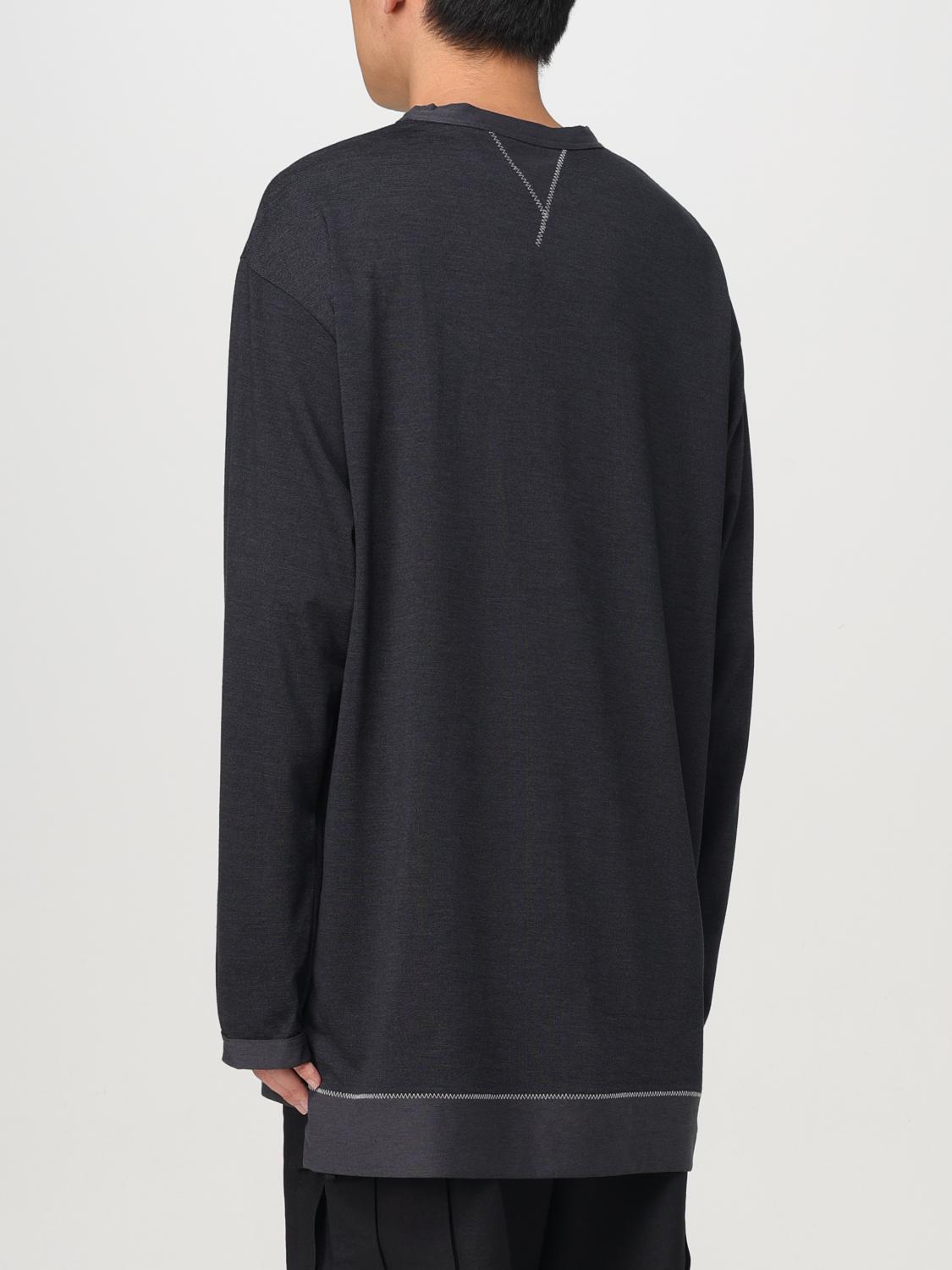 Y-3 SWEATER: Y-3 cotton sweater, Black - Img 3