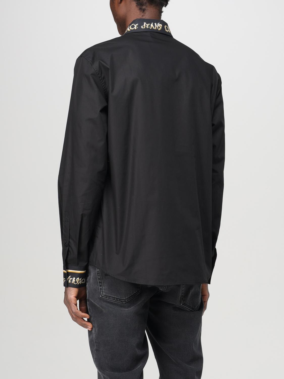 VERSACE JEANS COUTURE SHIRT: Shirt men Versace Jeans Couture, Black - Img 2