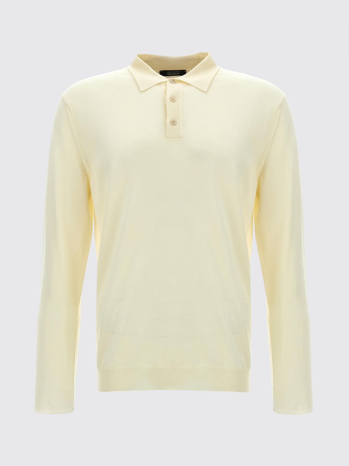 ZANONE POLO SHIRT: Polo shirt men Zanone, White - Img 1