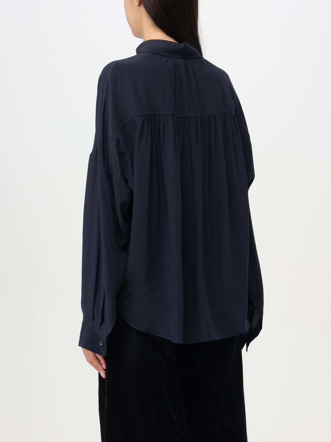 ASPESI HEMDBLUSE: Hemdbluse damen Aspesi, Blau - Img 2