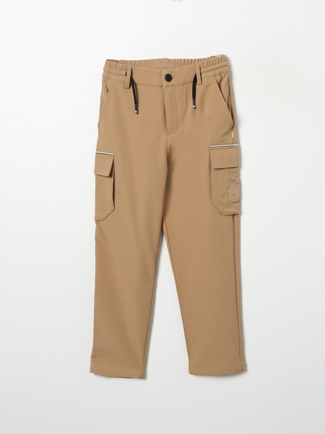 BOSS PANTALON: Pantalon enfant Boss, Marron - Img 1