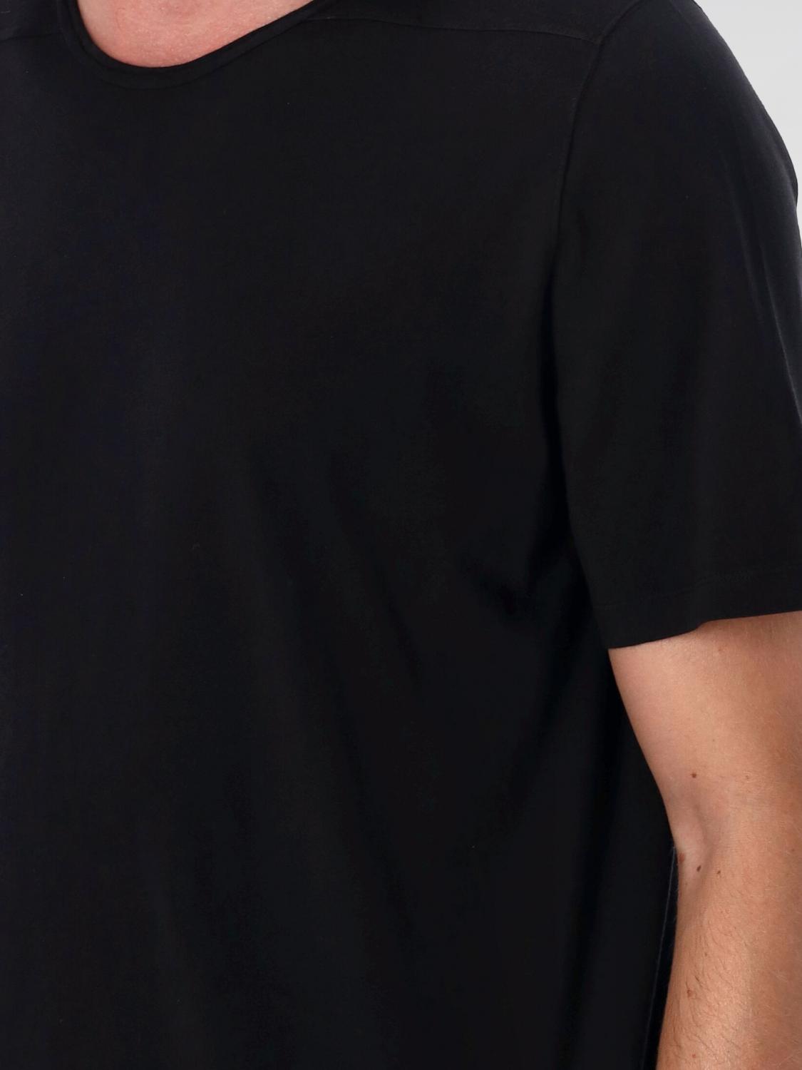 RICK OWENS DRKSHDW T-SHIRT: T-shirt men Drkshdw, Black - Img 3