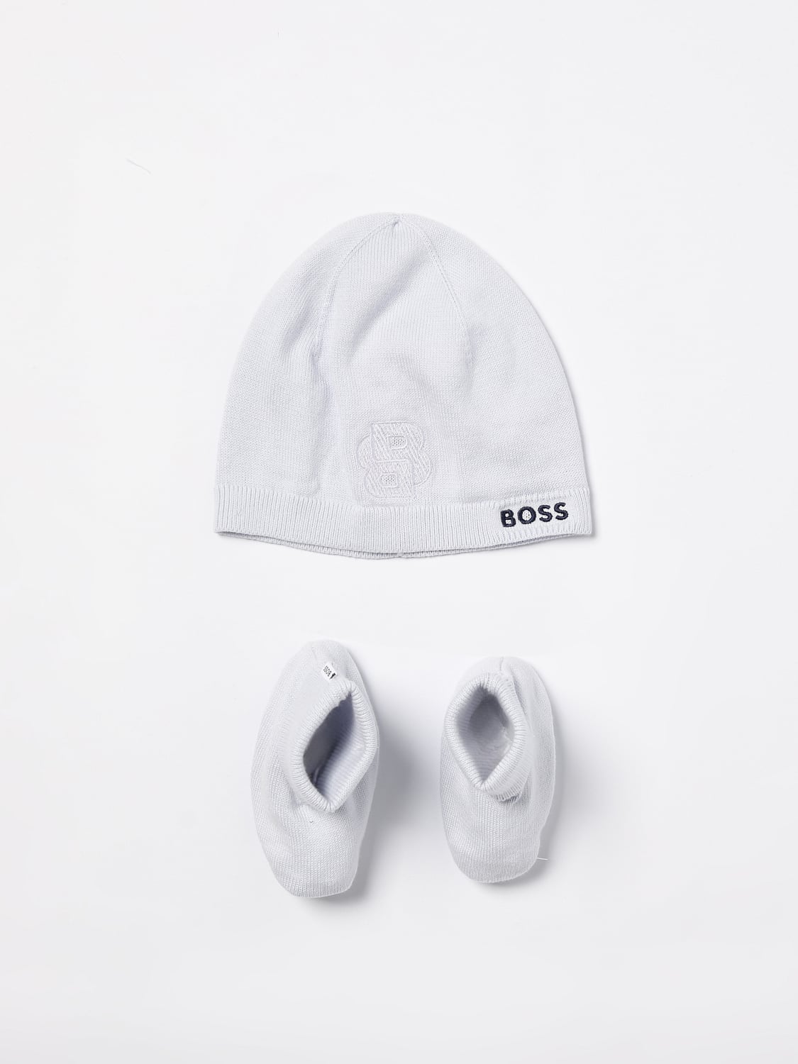 BOSS TROUSSEAU: Robe enfant Boss, Bleu Azur - Img 1