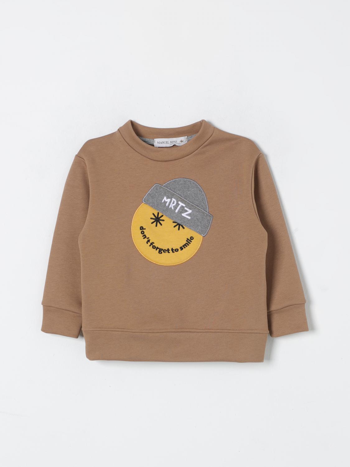 MANUEL RITZ SWEATER: Sweater kids Manuel Ritz, Camel - Img 1