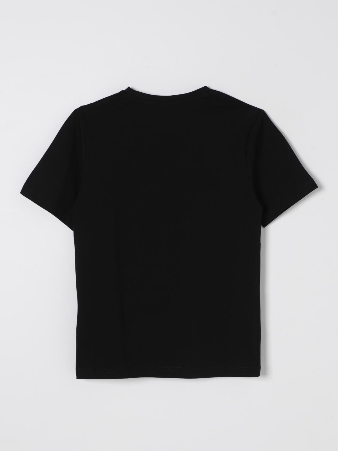 BOSS T-SHIRT: T-shirt Boss in cotone con stampa logo , Nero - Img 2