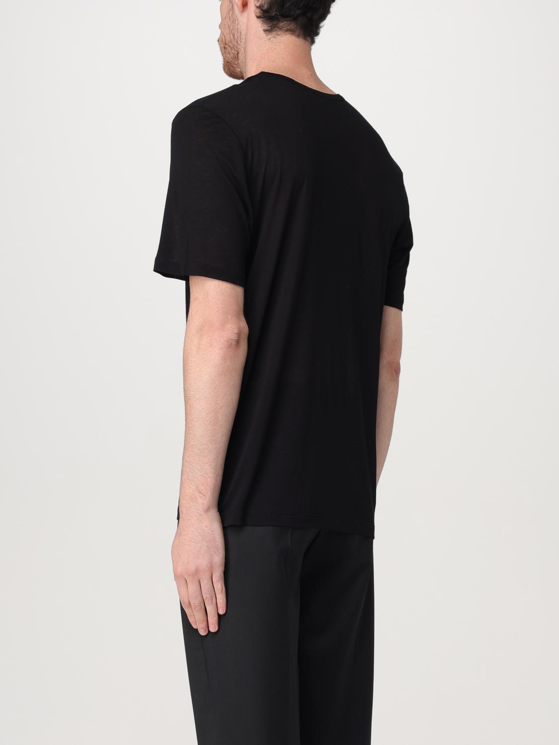 SAINT LAURENT T-SHIRT: T-shirt men Saint Laurent, Black - Img 2