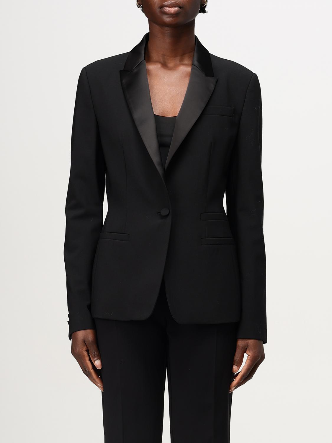 DONDUP BLAZER: Blazer Dondup in misto lana vergine , Nero - Img 1