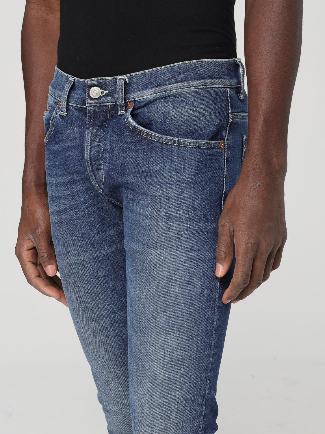 DONDUP JEANS: Jeans men Dondup, Blue - Img 3
