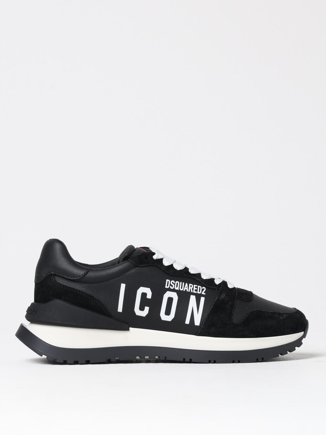 DSQUARED2 SNEAKERS: Sneakers men Dsquared2, Black - Img 1