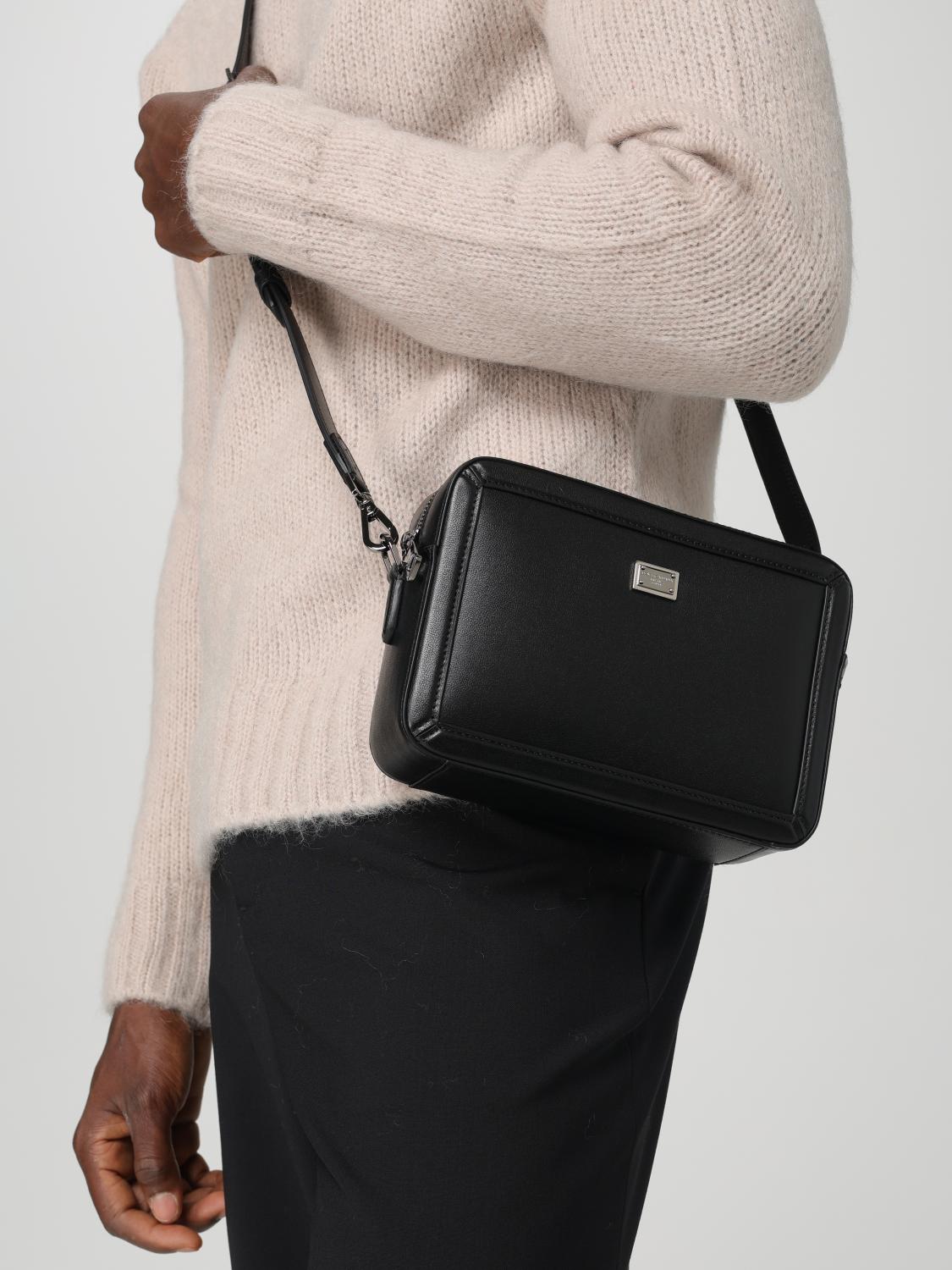 Dolce & Gabbana Shoulder bag men - Black | BP3320AV956 | GIGLIO.COM
