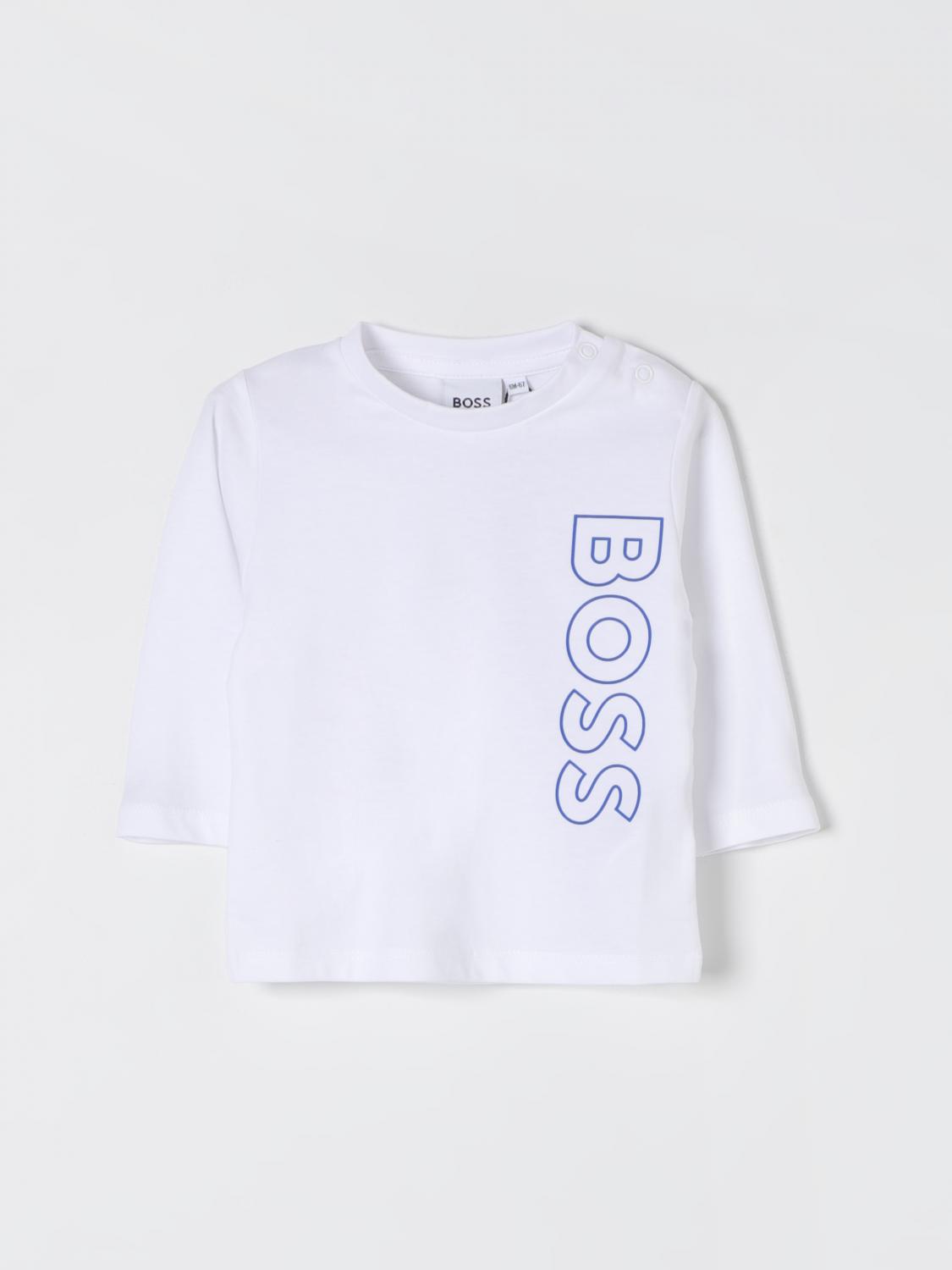 BOSS T-SHIRT: T-shirt con logo Boss, Bianco - Img 1