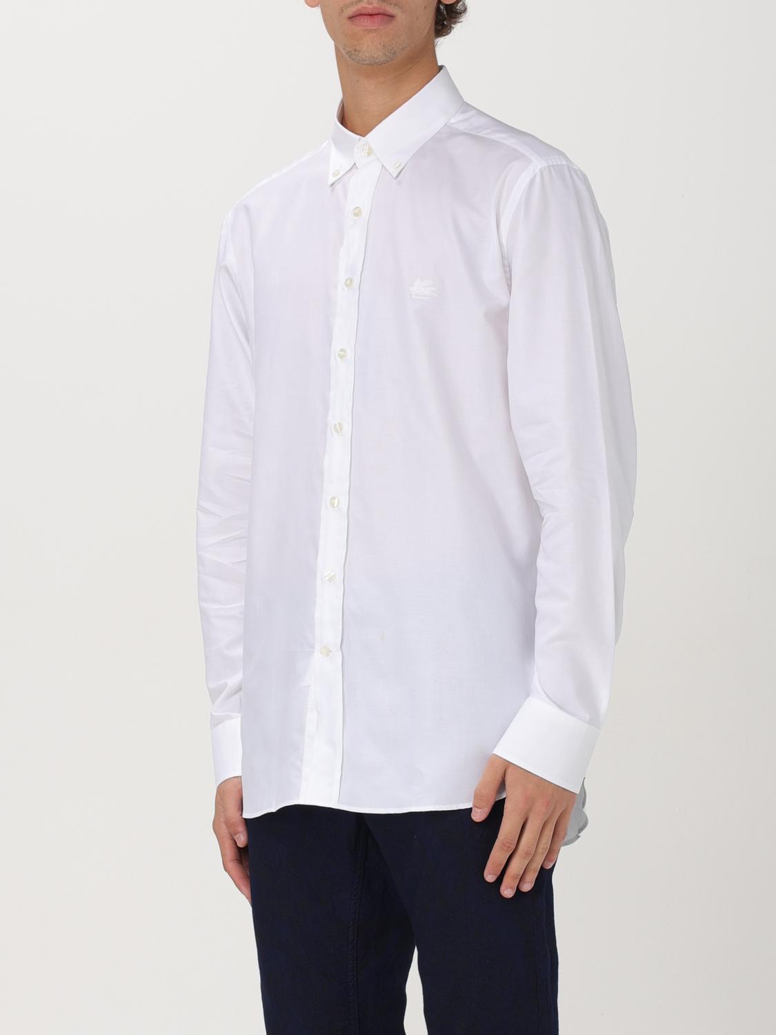 ETRO SHIRT: Shirt men Etro, White - Img 3