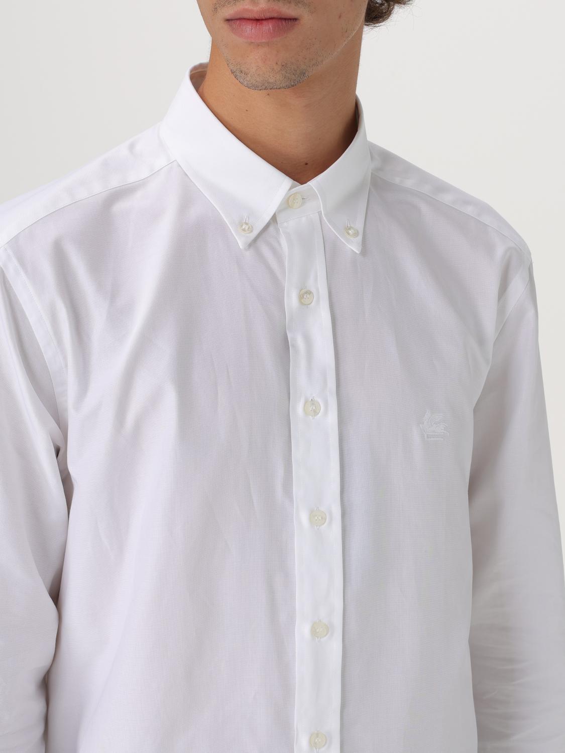 ETRO SHIRT: Shirt men Etro, White - Img 4