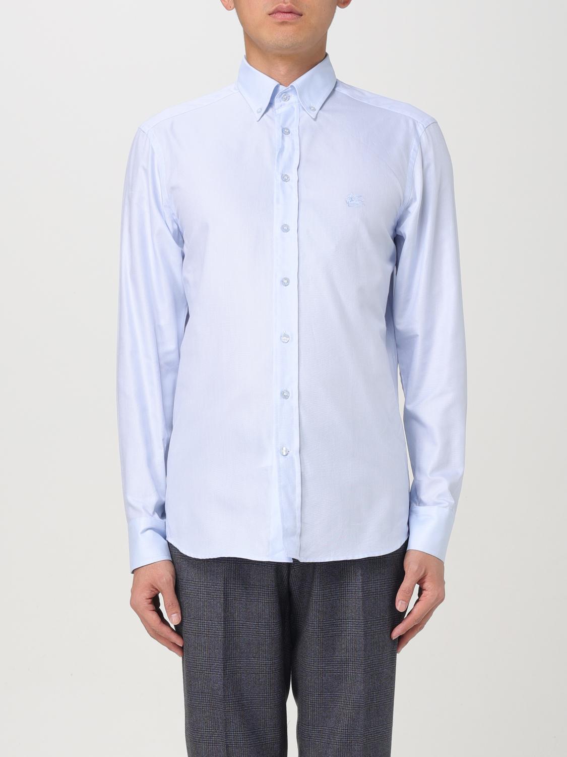 ETRO SHIRT: Shirt men Etro, Blue 1 - Img 1