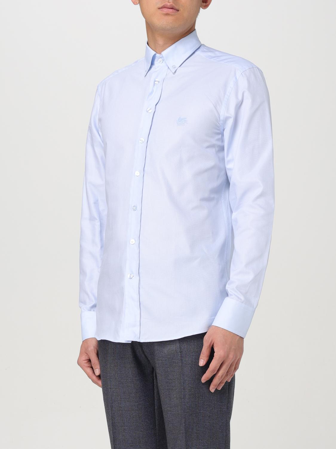 ETRO SHIRT: Shirt men Etro, Blue 1 - Img 4