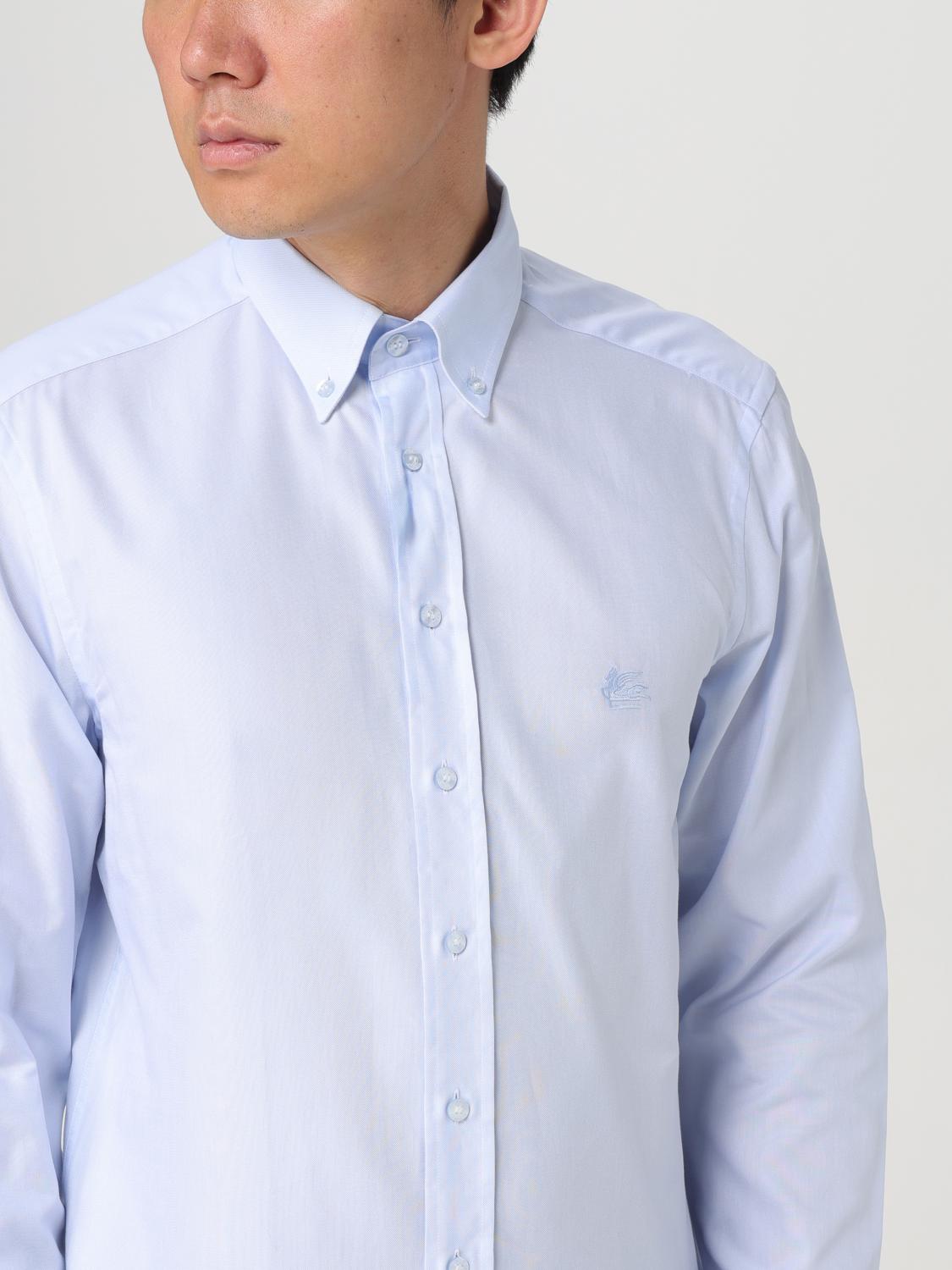 ETRO SHIRT: Shirt men Etro, Blue 1 - Img 5