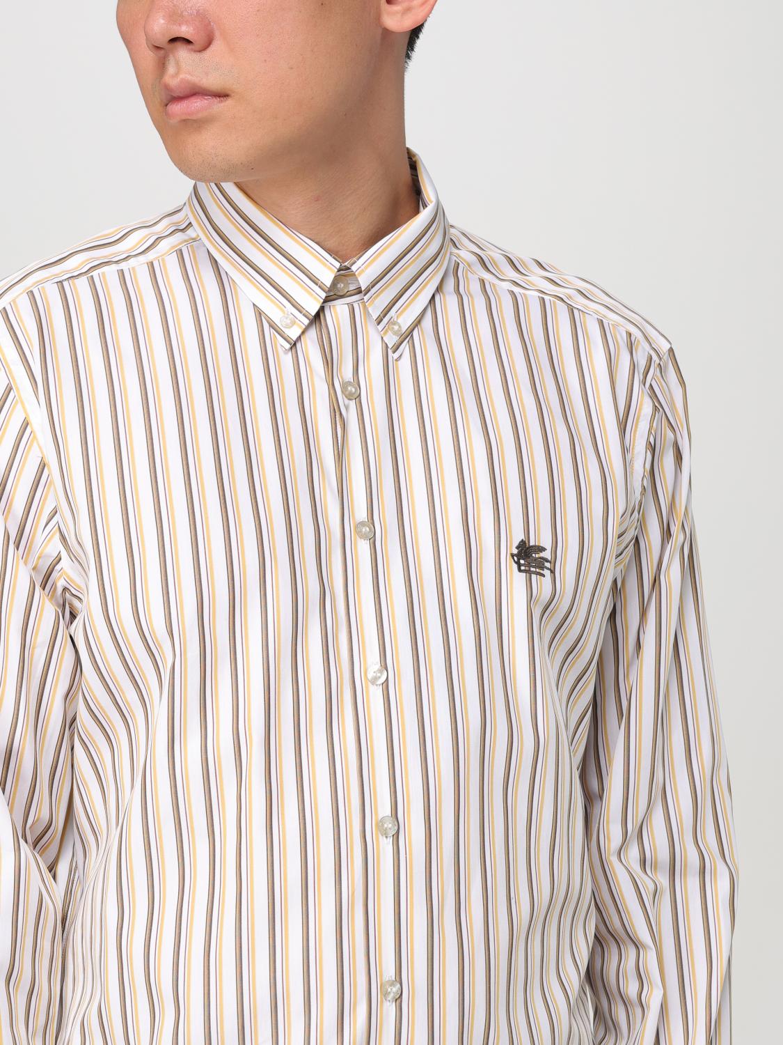 ETRO SHIRT: Shirt men Etro, Yellow - Img 5