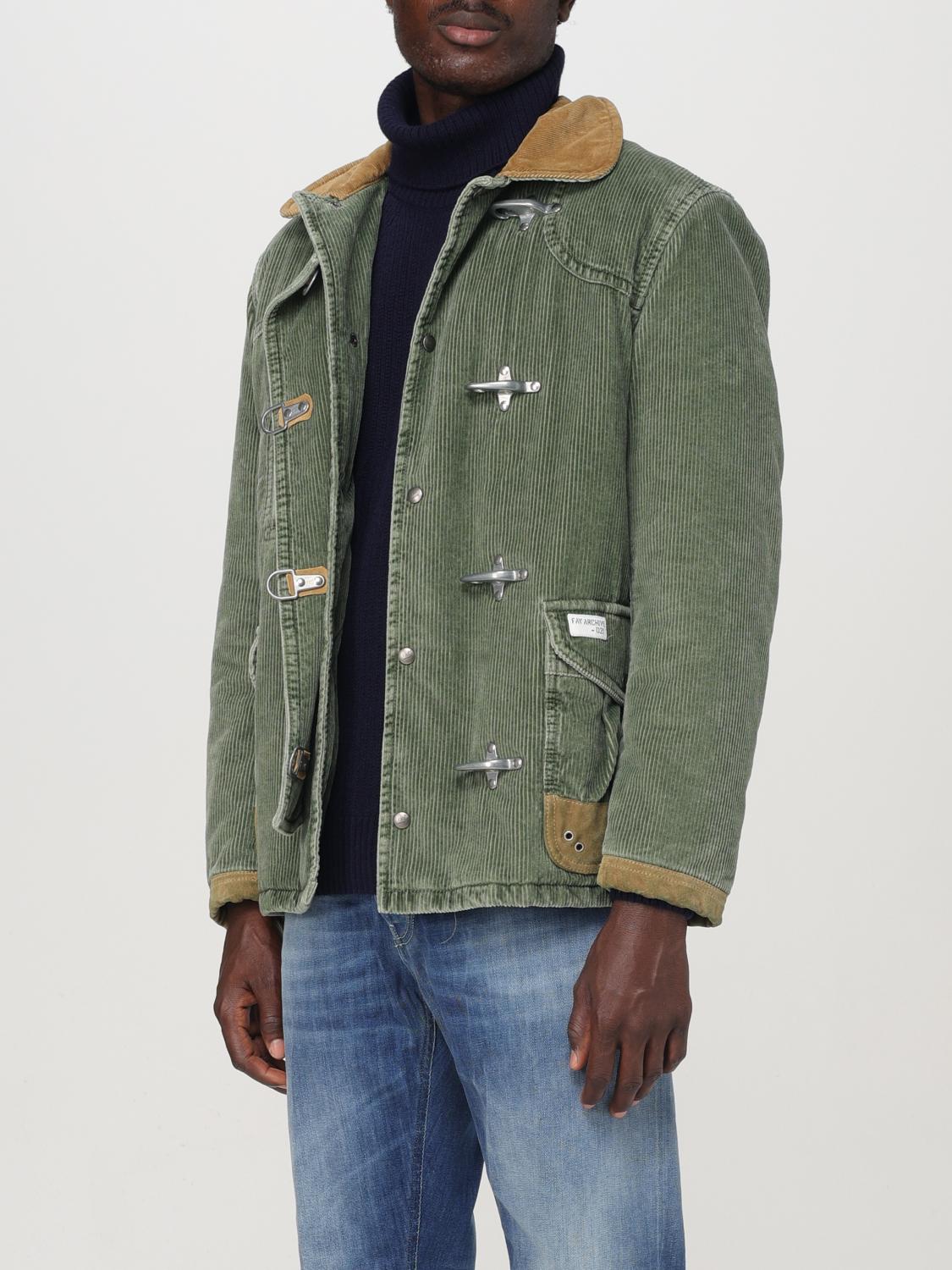 FAY JACKET: Jacket men Fay, Green - Img 3