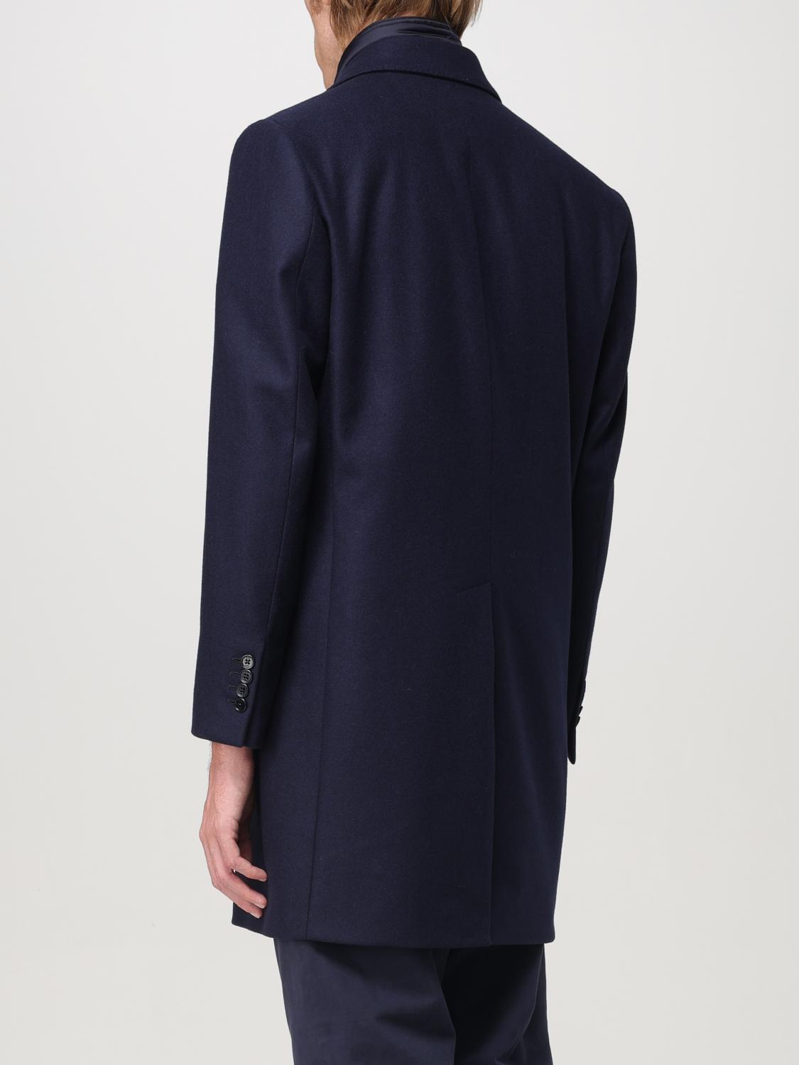 FAY COAT: Fay men's coat, Blue - Img 2