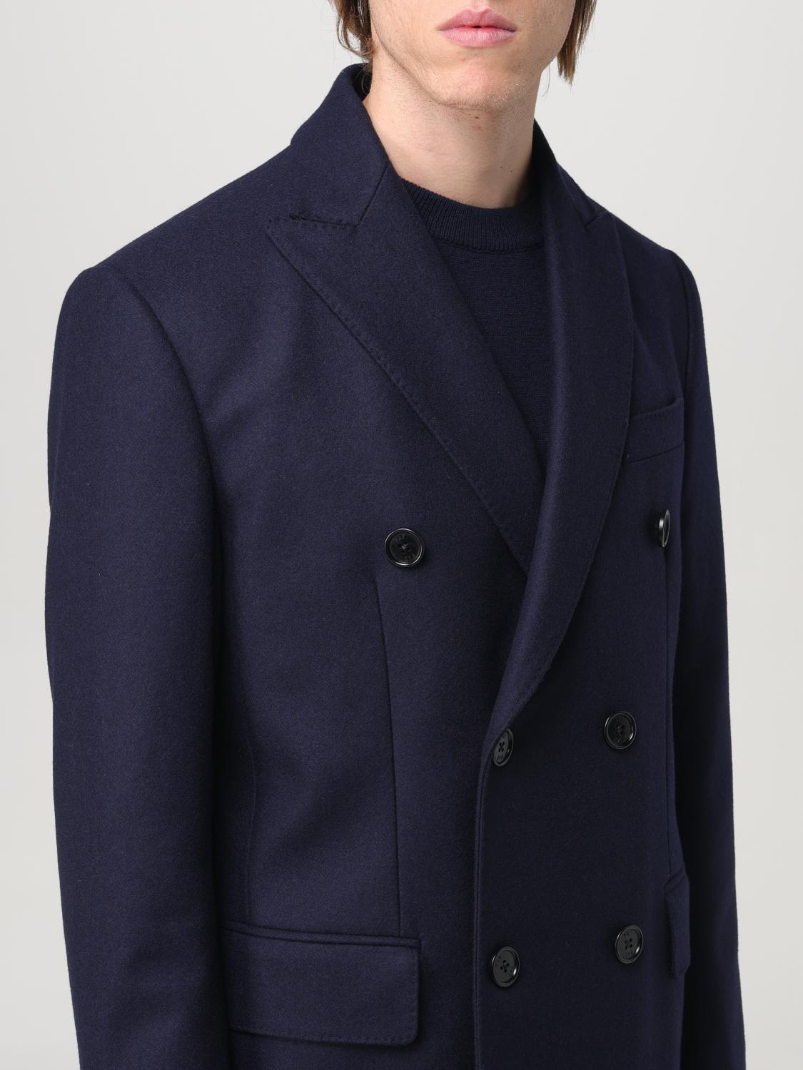 FAY COAT: Fay men's coat, Blue - Img 4