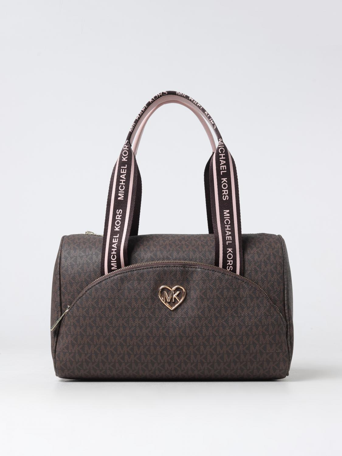 MICHAEL KORS BAG: Bag kids Michael Kors, Brown - Img 1
