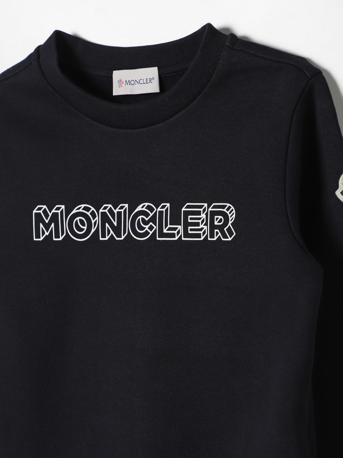 Moncler Sweater kids - Blue | 8G00028899PS | GIGLIO.COM