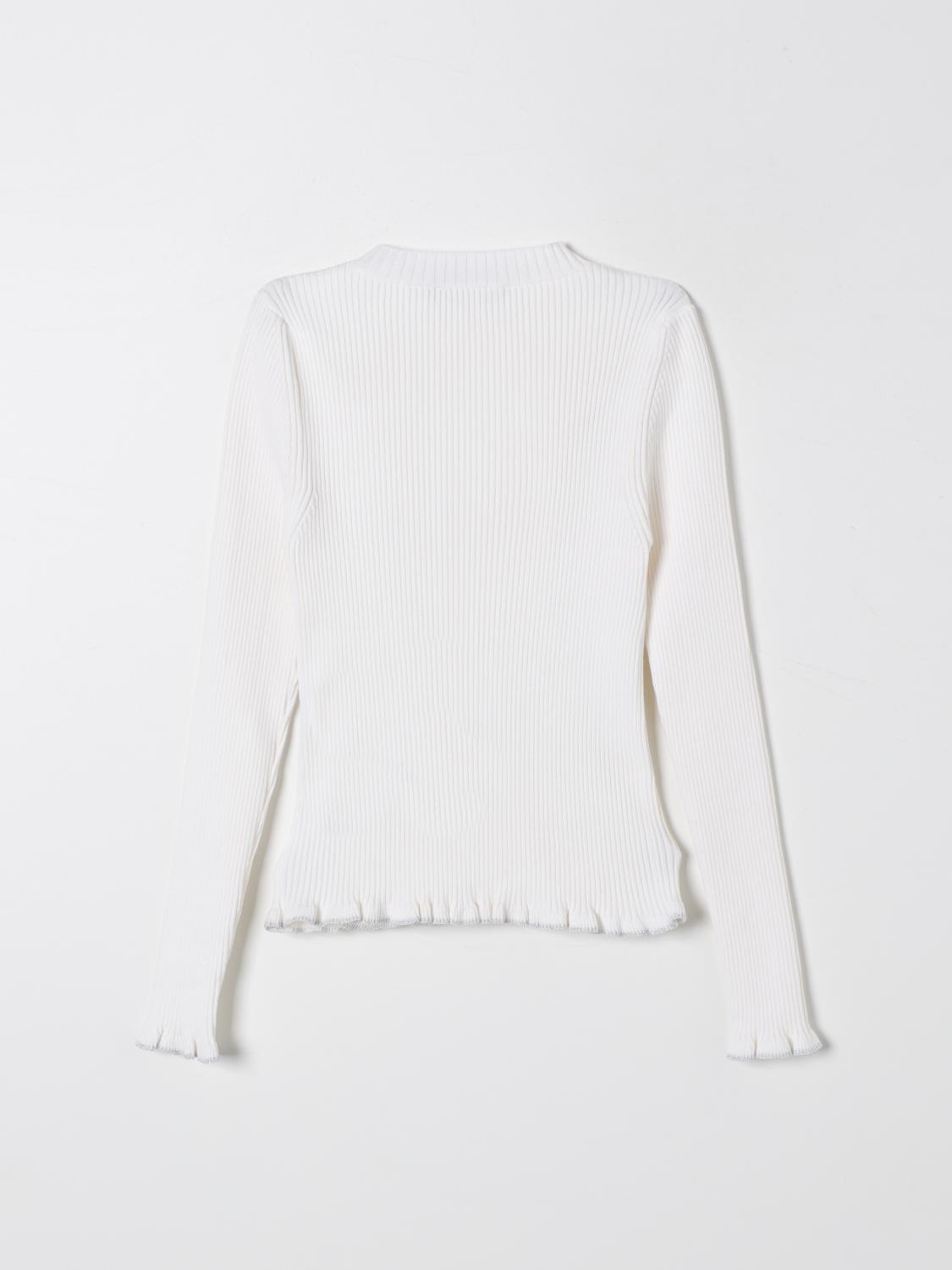 BALMAIN SWEATER: Sweater kids Balmain, Ivory - Img 2