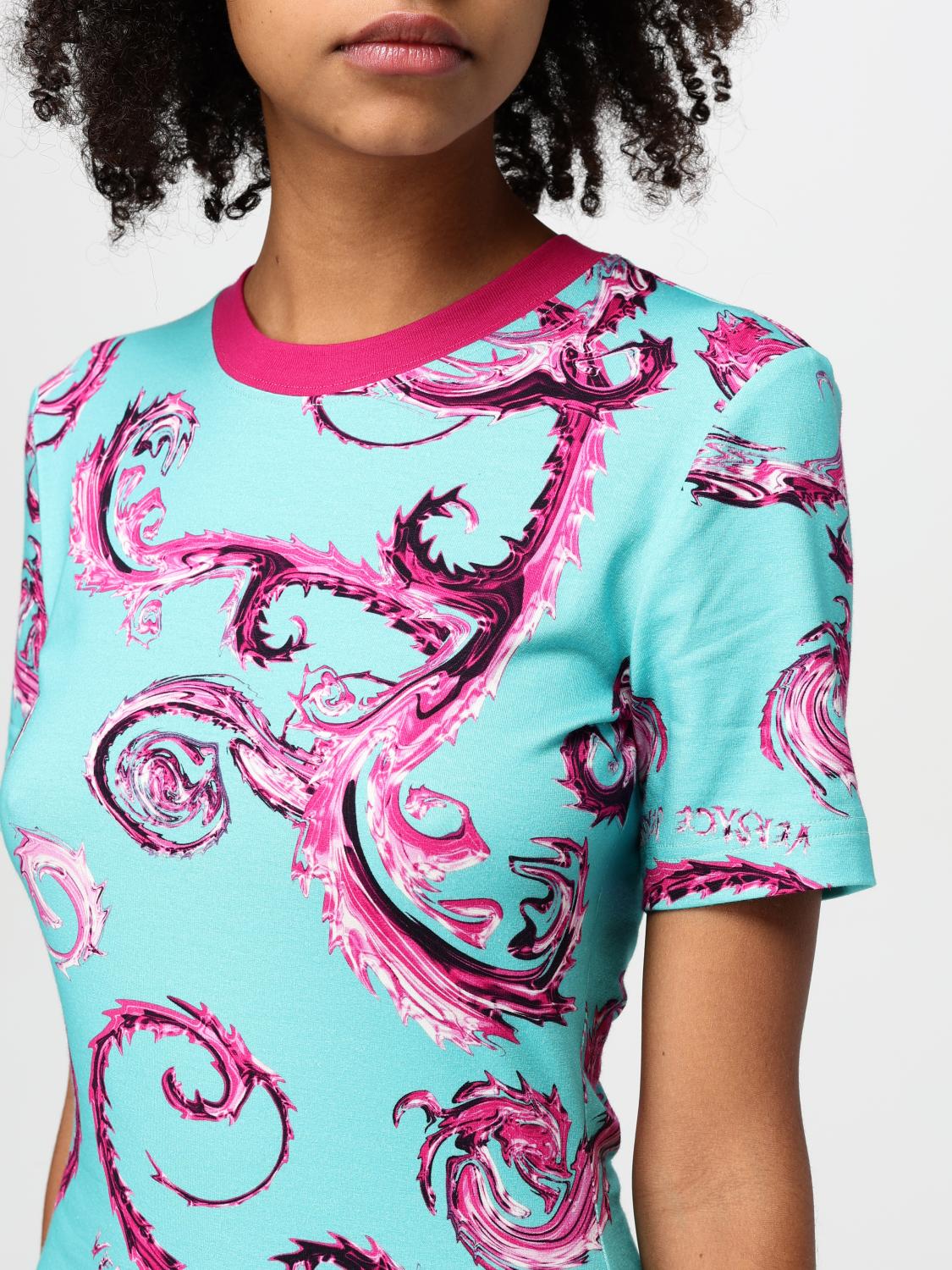 VERSACE JEANS COUTURE VESTIDO: Vestido mujer Versace Jeans Couture, Azul Oscuro - Img 3