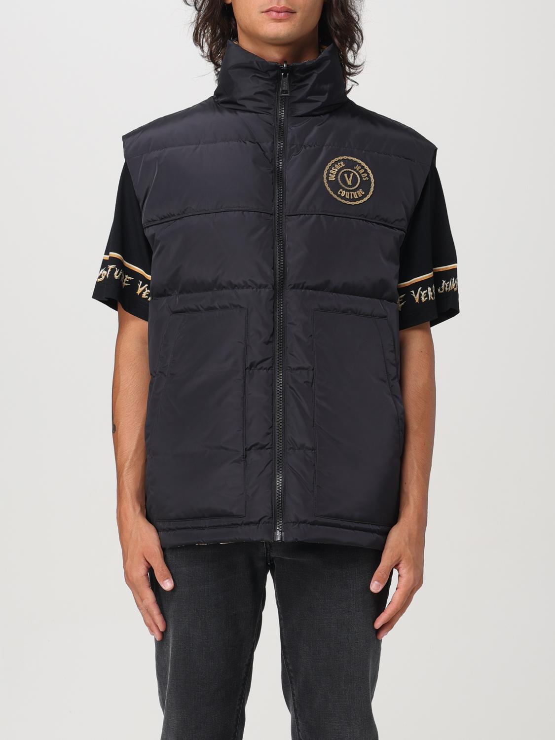 Giglio Gilet Versace Jeans Couture in nylon trapuntato