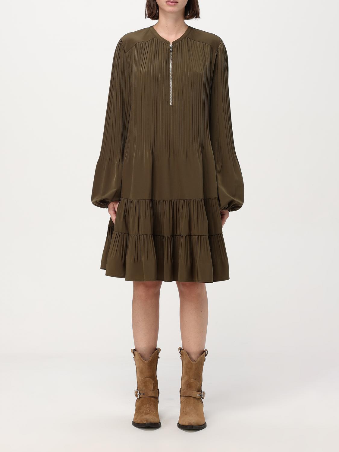 LIU JO DRESS: Dress woman Liu Jo, Olive - Img 1