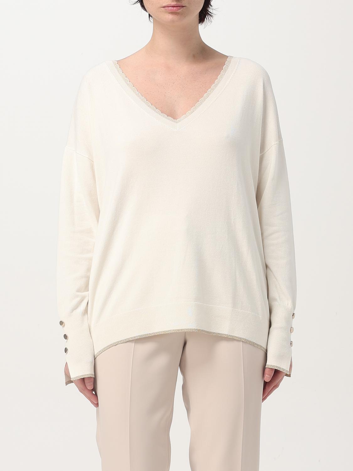 LIU JO SWEATER: Sweater woman Liu Jo, White 1 - Img 1