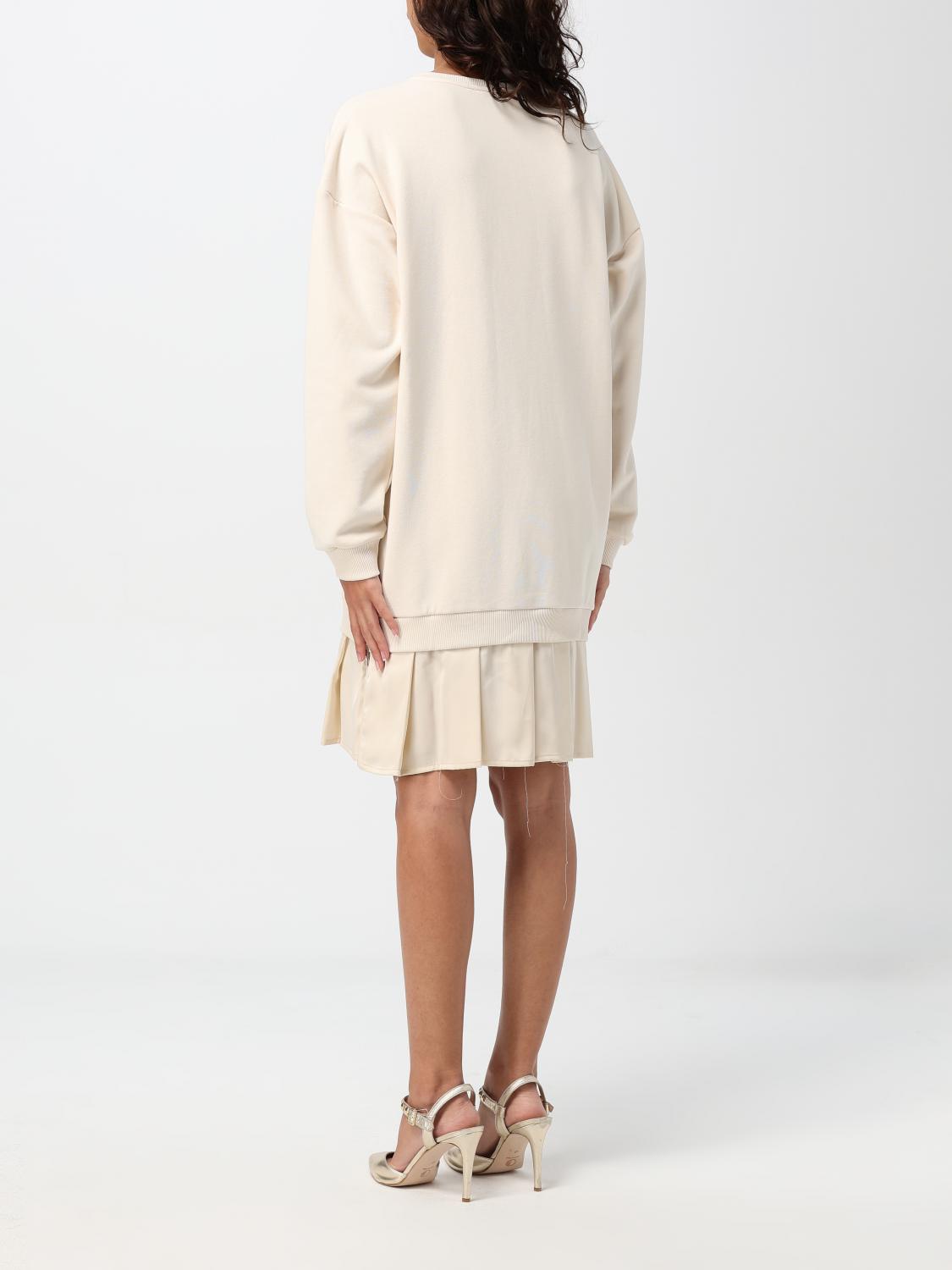 LIU JO DRESS: Dress woman Liu Jo, Cream - Img 2