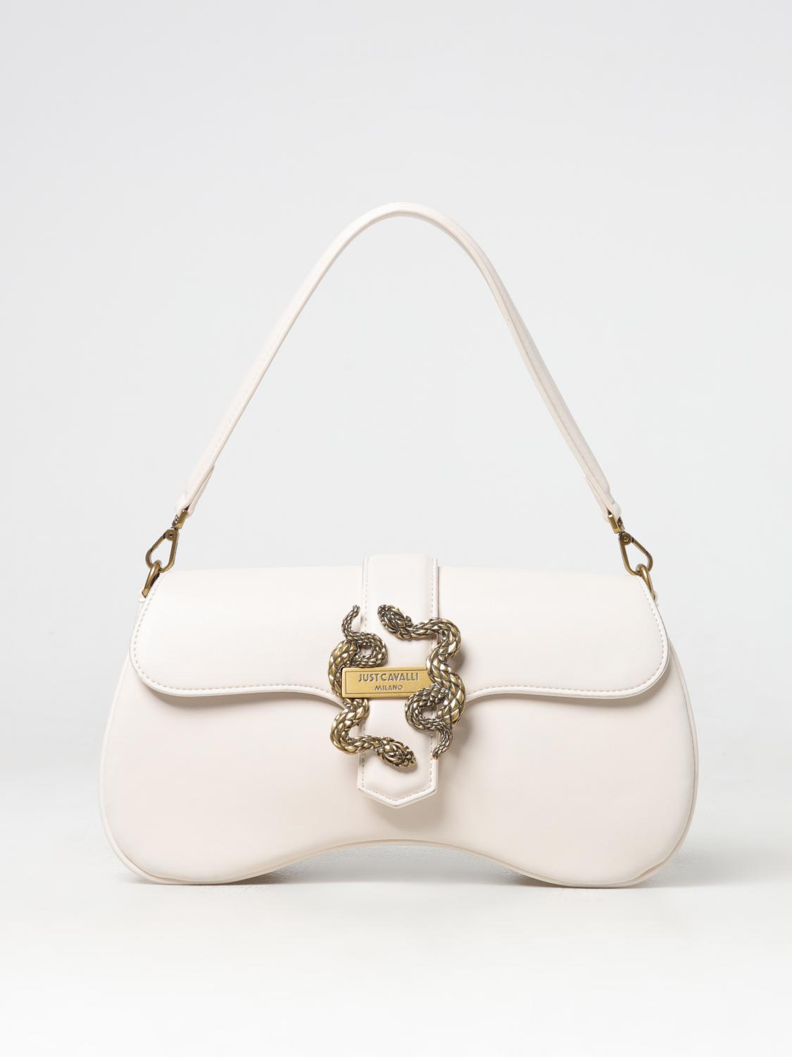JUST CAVALLI BORSA A SPALLA: Borsa Just Cavalli in pelle , Rosa - Img 1