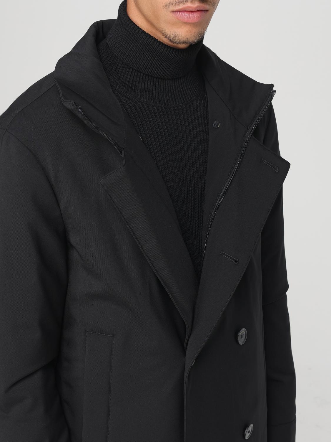 PEUTEREY CHAQUETA: Abrigo hombre Peuterey, Negro - Img 4