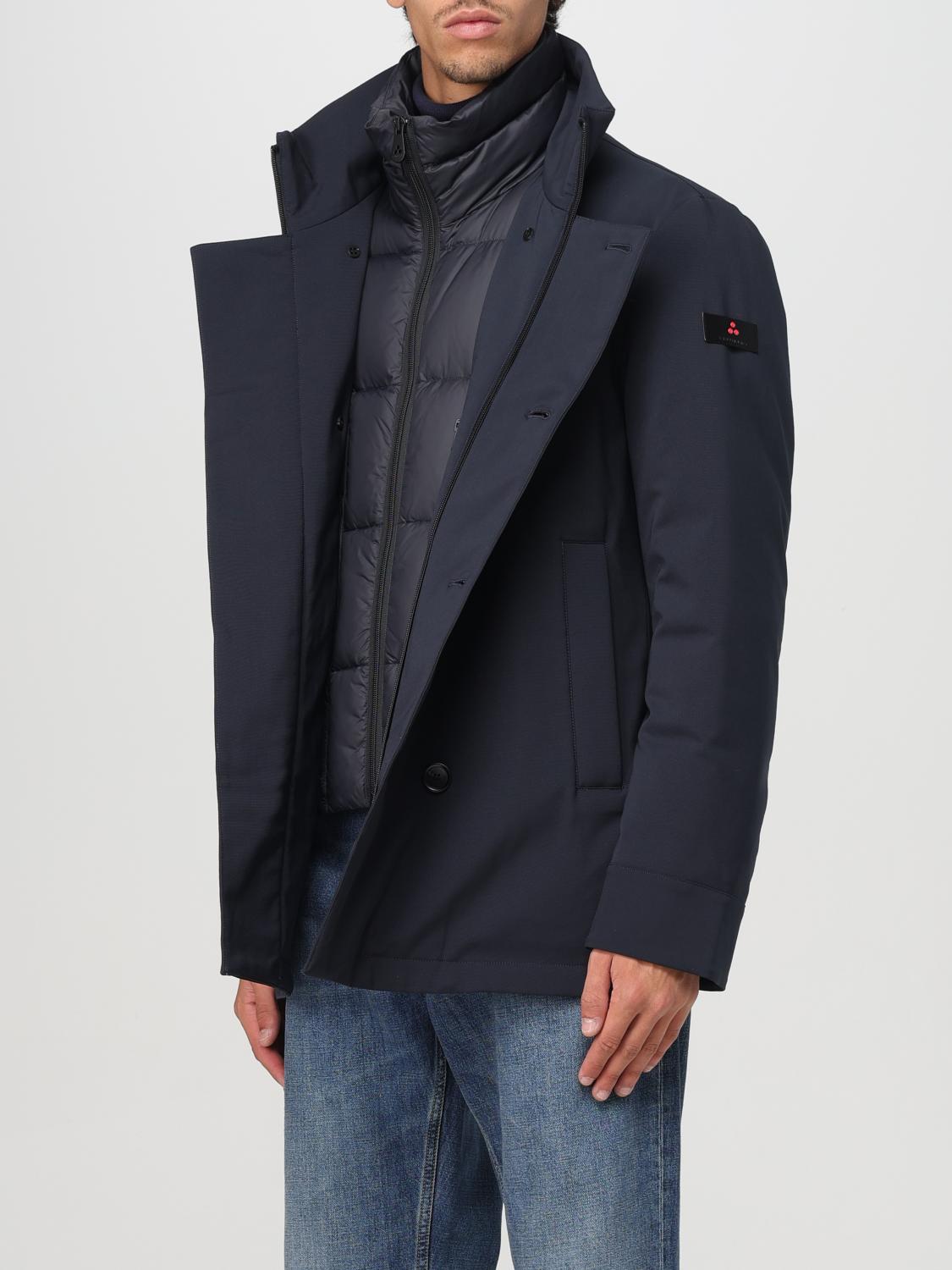 PEUTEREY CHAQUETA: Abrigo hombre Peuterey, Azul Oscuro - Img 3
