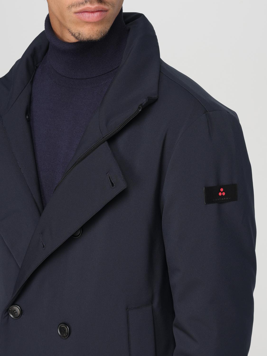 PEUTEREY CHAQUETA: Abrigo hombre Peuterey, Azul Oscuro - Img 4