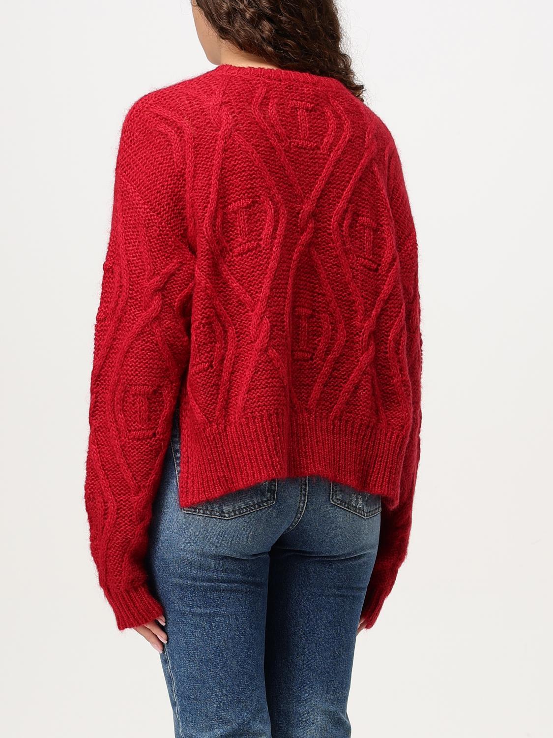 TWINSET SWEATER: Sweater woman Twinset, Red - Img 2