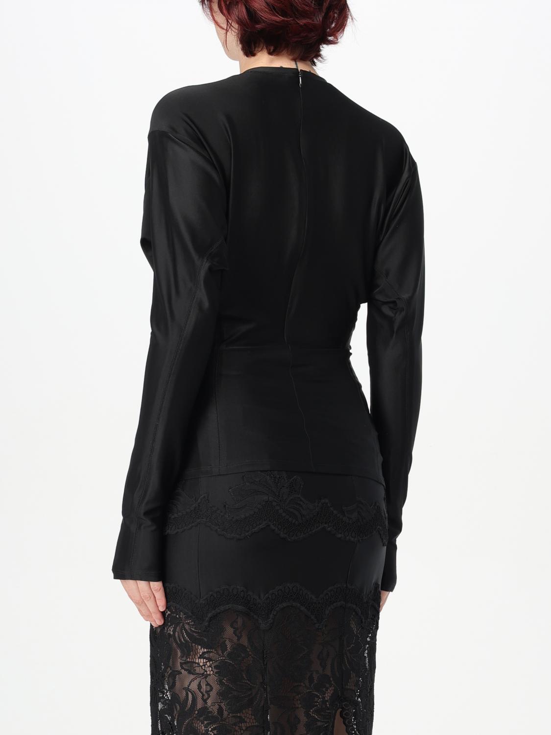 RABANNE MAGLIA: Maglia Rabanne in viscosa stretch , Nero - Img 3