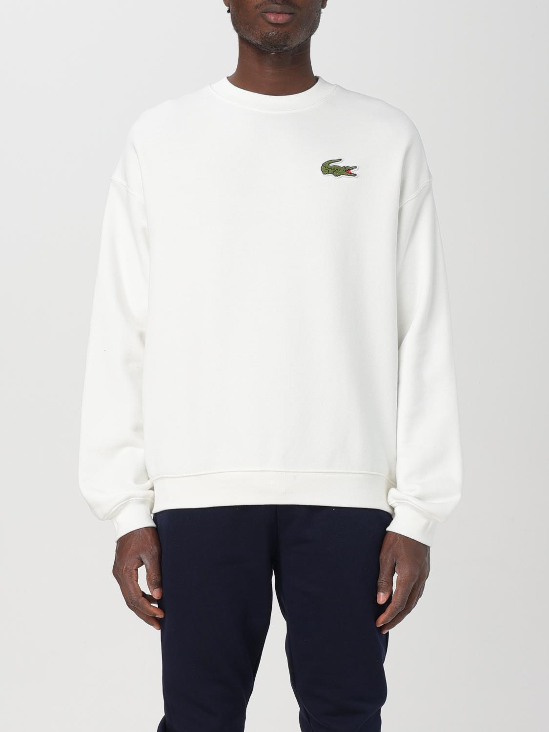 LACOSTE SWEATSHIRT: Pull homme Lacoste, Blanc - Img 1