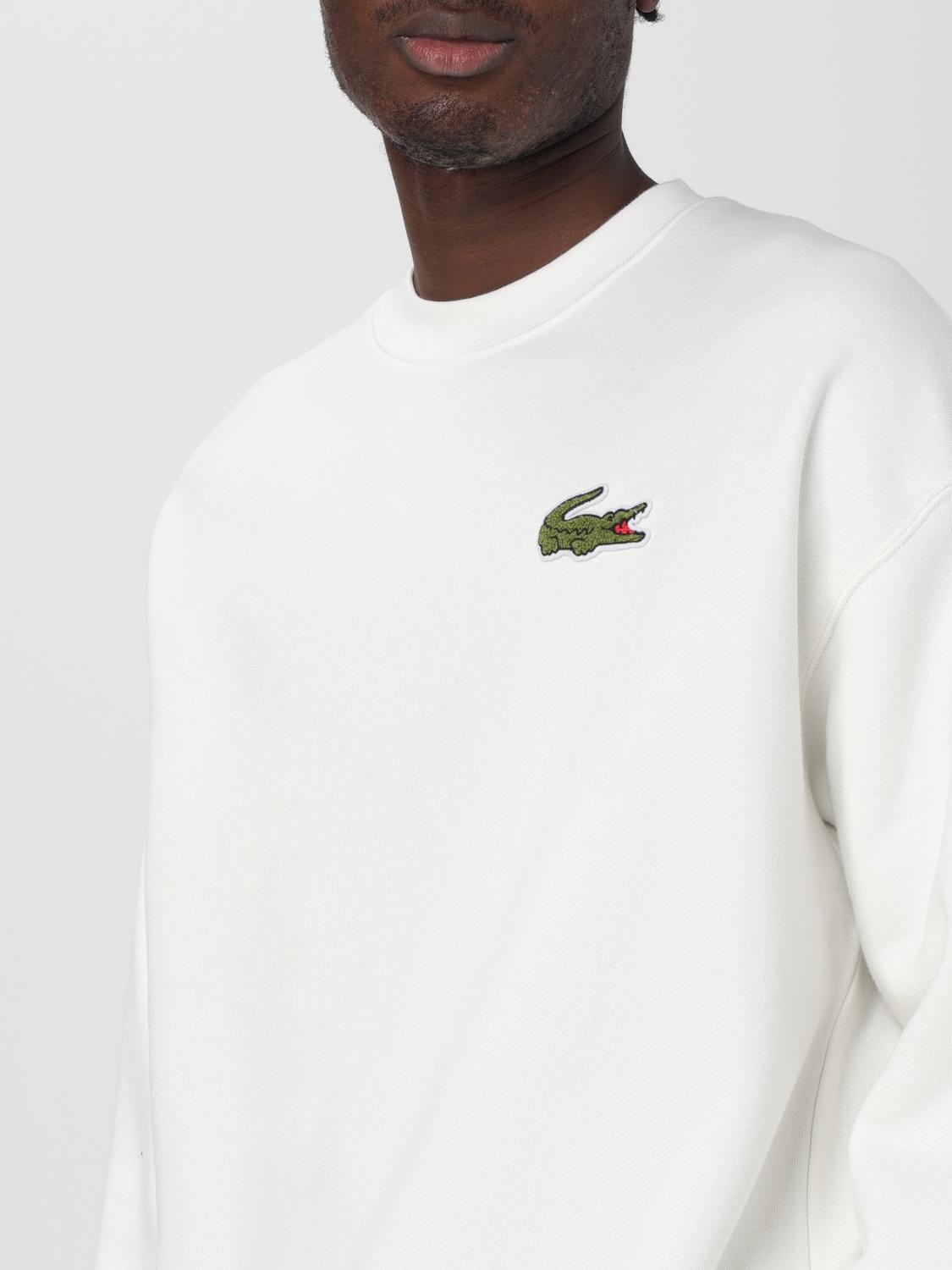 LACOSTE SWEATSHIRT: Pull homme Lacoste, Blanc - Img 3