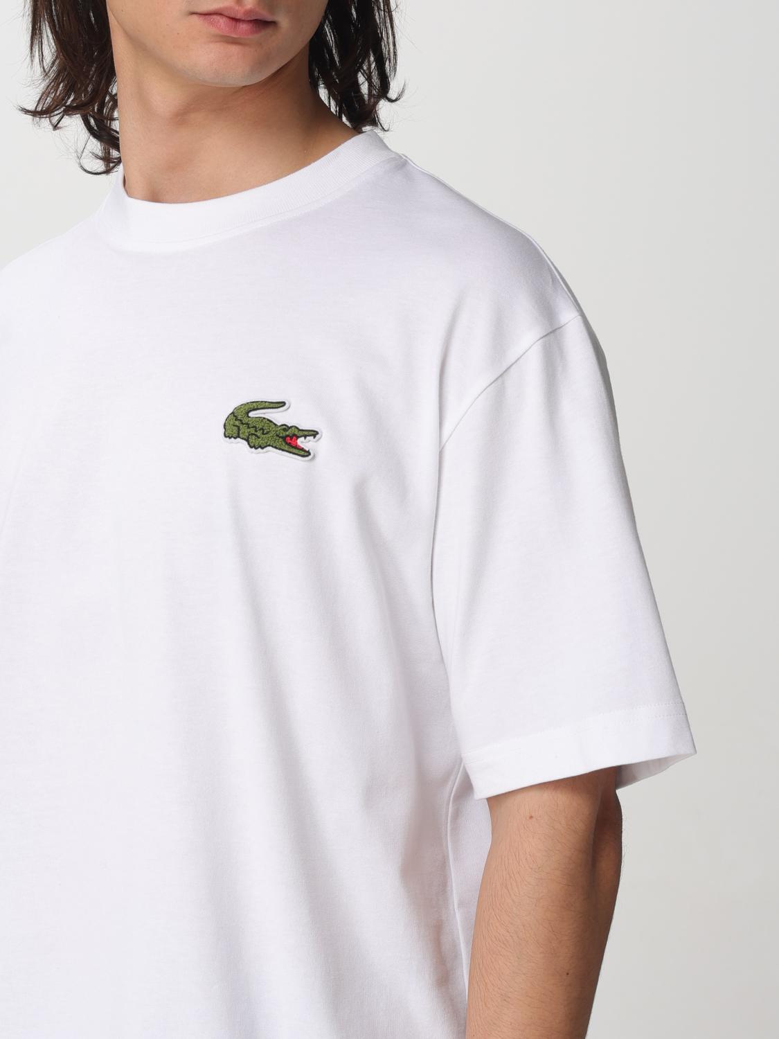 LACOSTE T-SHIRT: T-shirt men Lacoste, White - Img 3