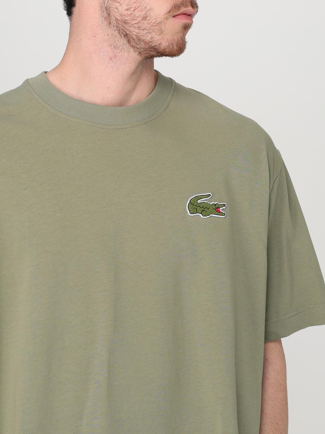 LACOSTE T-SHIRT: T-shirt men Lacoste, Green - Img 3