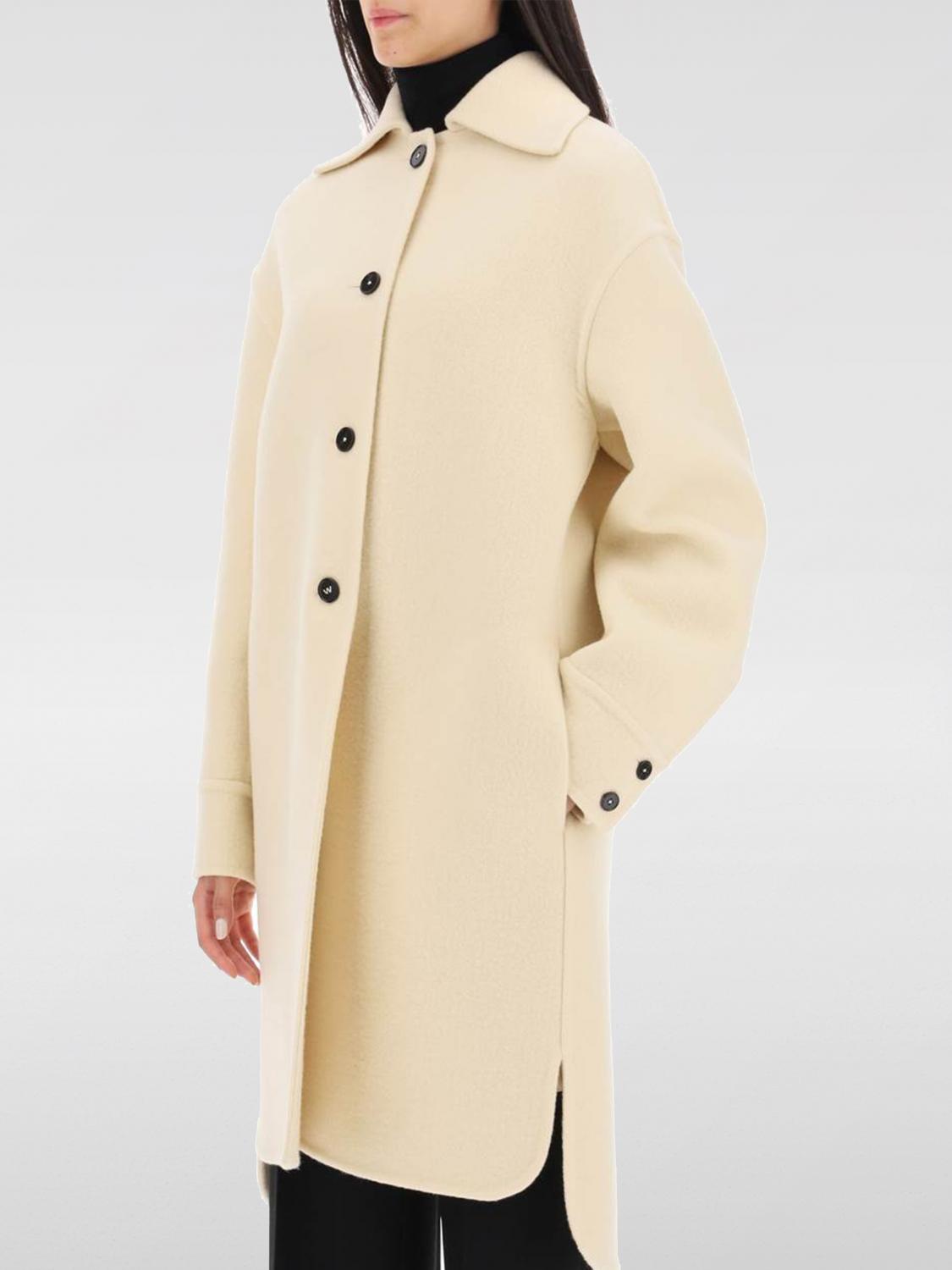 JIL SANDER COAT: Coat woman Jil Sander, Pearl - Img 3