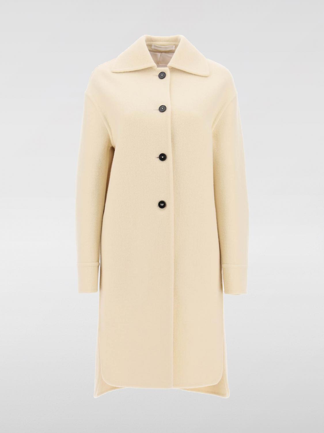 JIL SANDER COAT: Coat woman Jil Sander, Pearl - Img 4