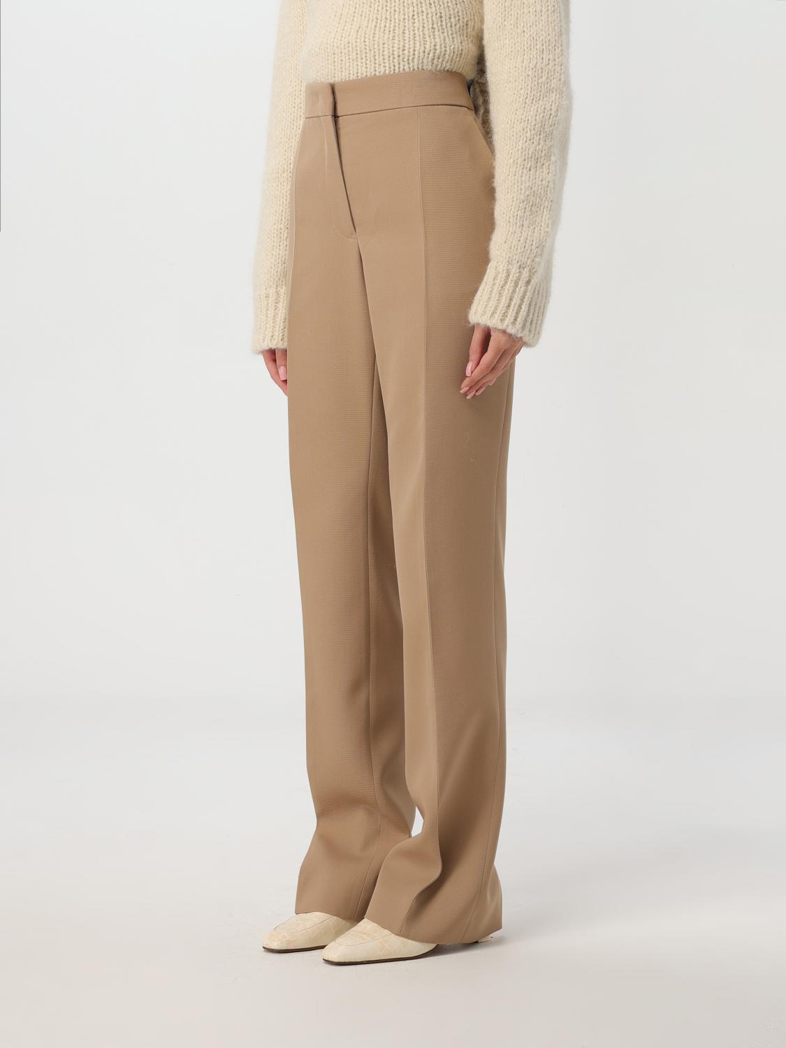 JIL SANDER PANTS: Pants woman Jil Sander, Brown - Img 4