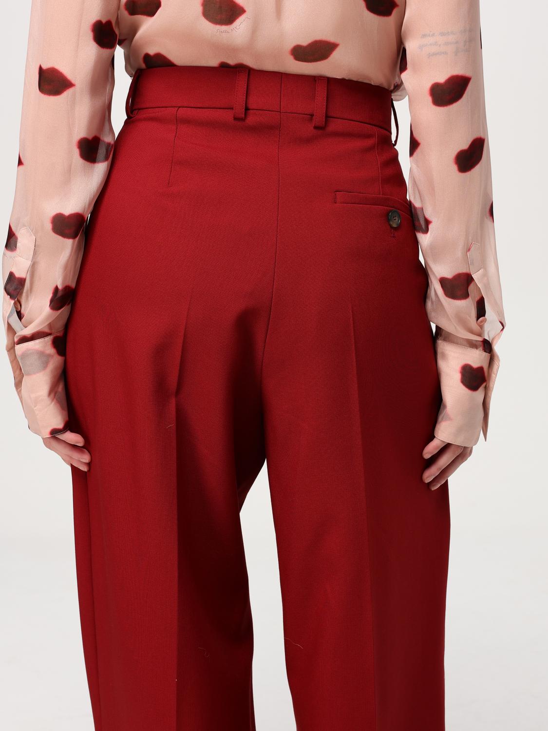 STELLA MCCARTNEY PANTS: Pants woman Stella McCartney, Red - Img 5