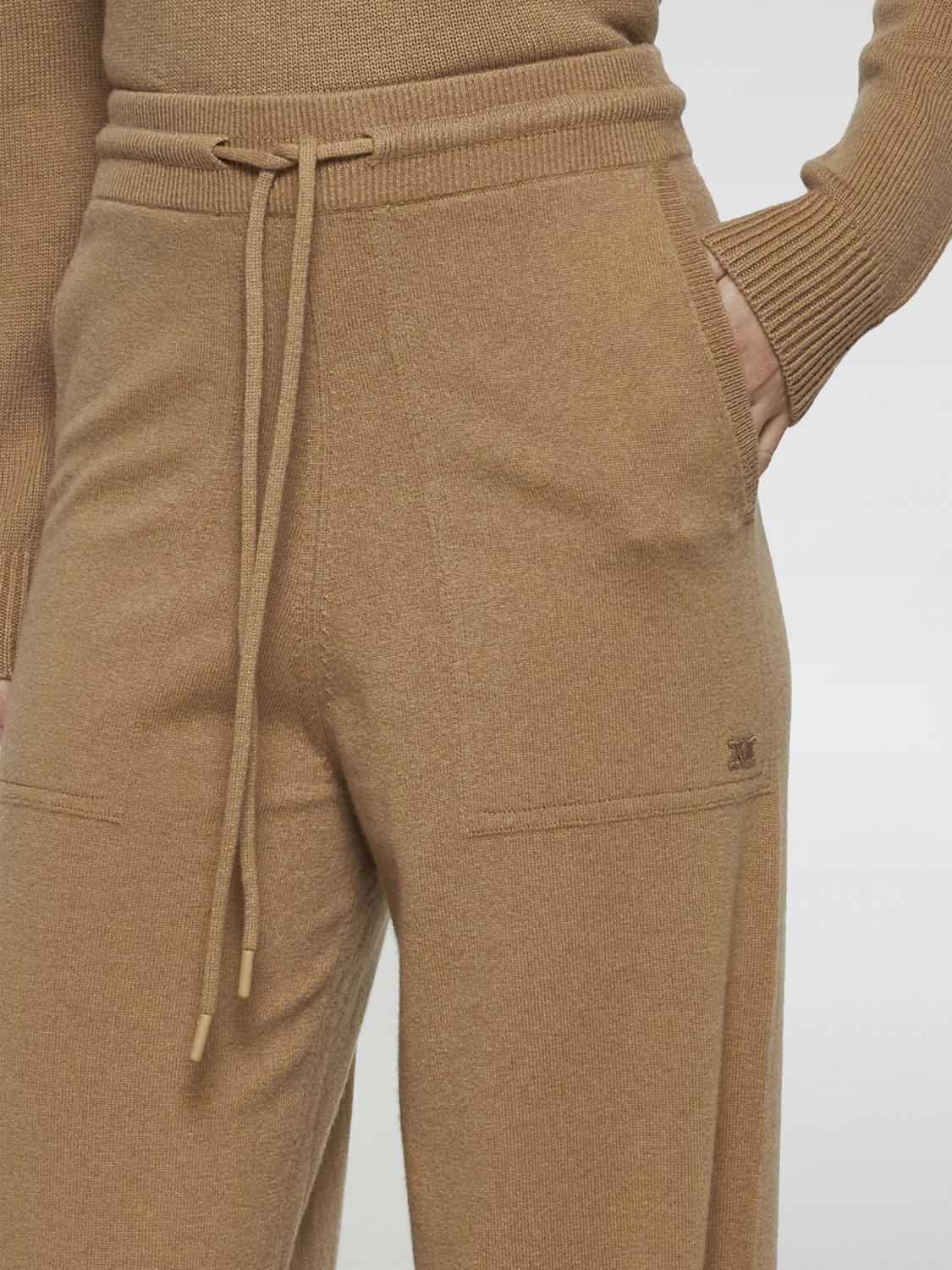 MAX MARA HOSE: Hose damen Max Mara, Camel - Img 3