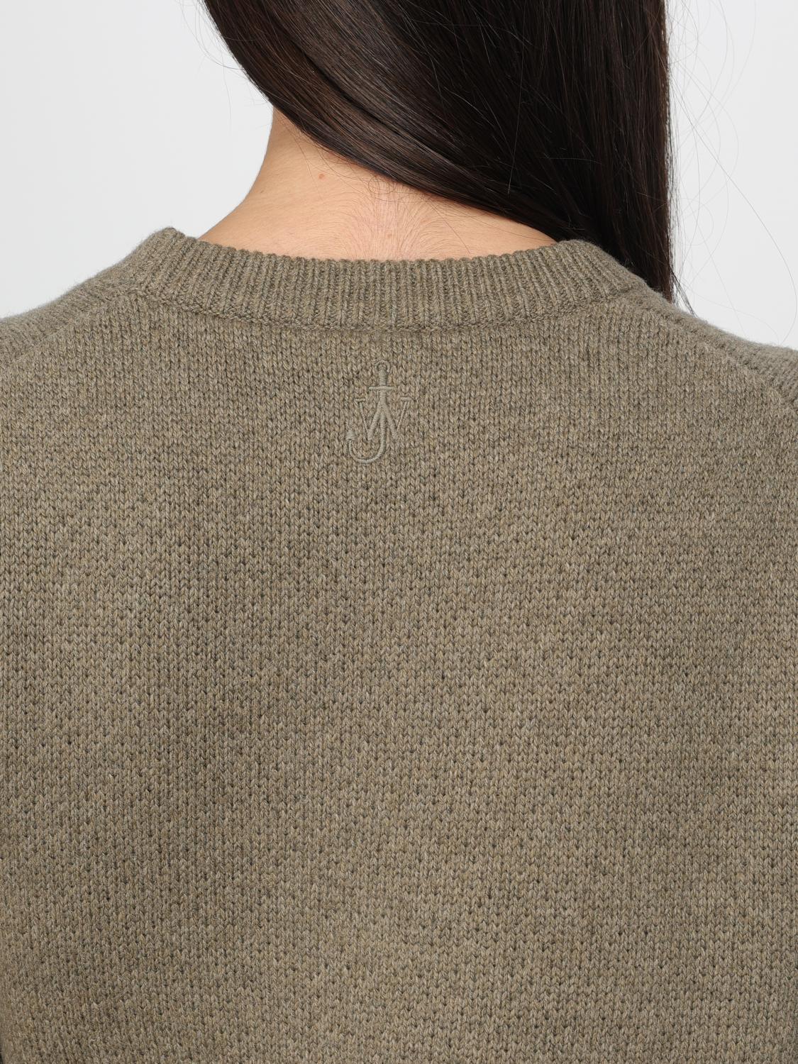 JW ANDERSON PULLOVER: Pullover damen Jw Anderson, Kaki - Img 5