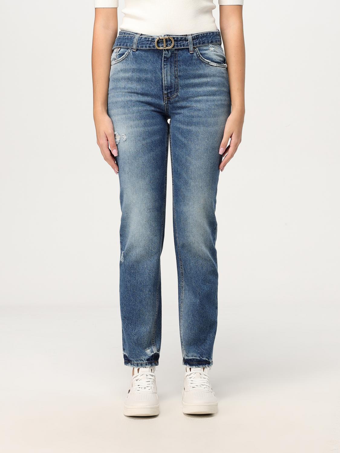 Giglio Jeans Oval T Twinset in denim