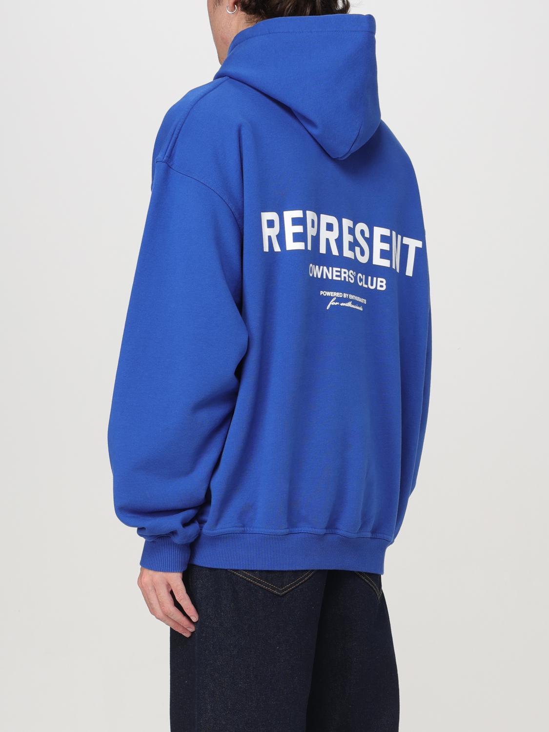 REPRESENT SWEATSHIRT: Pull homme Represent, Bleu - Img 2